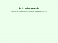 berlin-hotelreservierung.de Webseite Vorschau