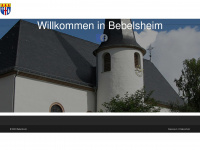 bebelsheim.de Webseite Vorschau