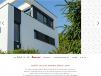 bauer-arch.de Webseite Vorschau