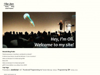 oliversturm.com Webseite Vorschau