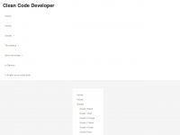 clean-code-developer.com Webseite Vorschau