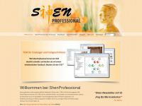 shenprofessional.de Webseite Vorschau