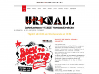 urknall-hh.de Webseite Vorschau