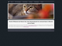 munich-cats.de Webseite Vorschau