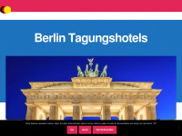 berlin-tagungshotels.de Webseite Vorschau