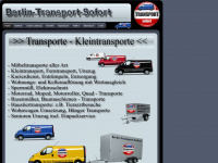 berlin-transport-sofort.de Webseite Vorschau