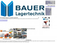 bauer-lagertechnik.de Webseite Vorschau