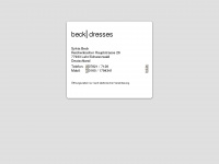 beck-dresses.de Webseite Vorschau
