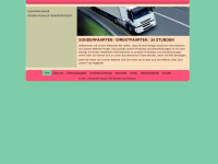 bauer-transporte.de Webseite Vorschau