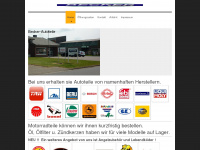 becker-autoteile.eu Webseite Vorschau