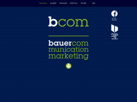 bauercom.eu Webseite Vorschau