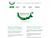 balance-environment.de Webseite Vorschau