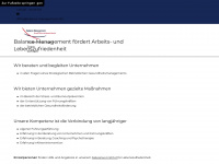 balance-management.info Webseite Vorschau