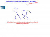 balanced-horse.de Webseite Vorschau
