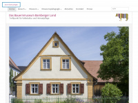 bauernmuseum-frensdorf.de Webseite Vorschau
