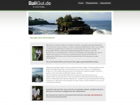 bali-gui.de Webseite Vorschau
