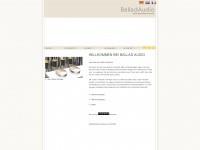 balladaudio.com Webseite Vorschau