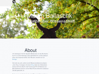 ballaschk.com Webseite Vorschau