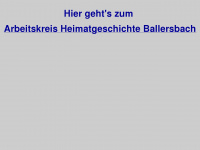 ballersbach.de Webseite Vorschau