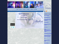 ballett-etage.de Webseite Vorschau