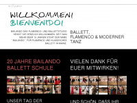 ballett-flamenco.de Webseite Vorschau