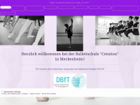 ballett-in-meckenheim.de Webseite Vorschau