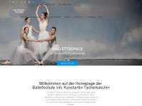 ballett-tanzschule.com Webseite Vorschau