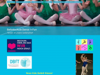 ballettschule-bochum.de Webseite Vorschau