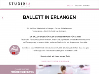 ballettschule-erlangen.de Webseite Vorschau