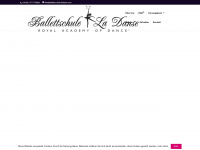 ballettschule-ladanse.com Webseite Vorschau