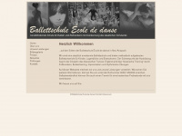 ballettschule-neuanspach.de Webseite Vorschau