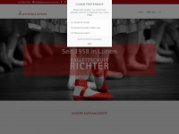ballettschule-richter.de Webseite Vorschau
