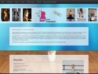 ballettschule-schneidereit.de Webseite Vorschau