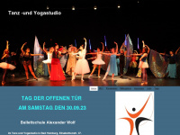 ballettschulewolf.com Webseite Vorschau