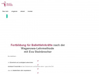 ballettseminare-stuttgart.de Webseite Vorschau