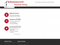 ballettunterricht.net Webseite Vorschau