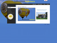 ballonfahren-paderborn.de Webseite Vorschau