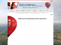 ballonfahrten-wagenfeld.de Webseite Vorschau