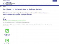 baugutachten-stuttgart.de Webseite Vorschau