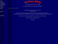 balloon-eddy.de Webseite Vorschau