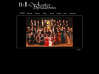 ballorchester-stephanskirchen.de Webseite Vorschau