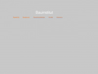 bauinstitut-be.de Webseite Vorschau