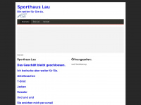 sporthaus-lau.de Webseite Vorschau