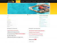 moerser-tv-schwimmen.de Webseite Vorschau