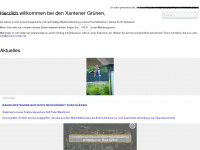 gruene-xanten.de Webseite Vorschau