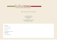 kulturrosso.de Webseite Vorschau