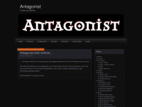 antagonist.info Webseite Vorschau