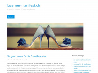 luzerner-manifest.ch Webseite Vorschau