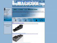 magicool.biz Webseite Vorschau