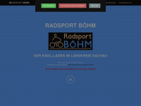 radsport-boehm.de Webseite Vorschau